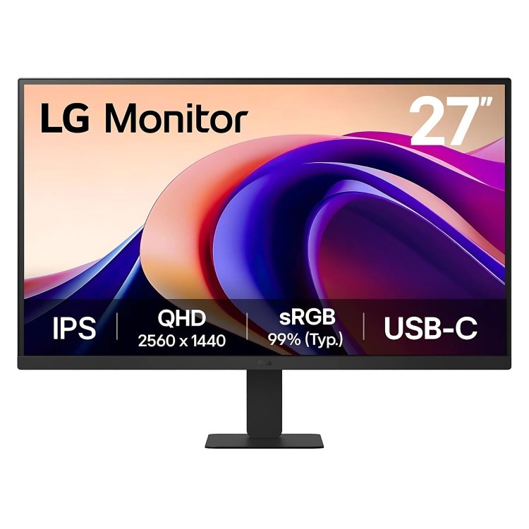 LG 27U631A 27" IPS QHD 100Hz USB-C Monitor