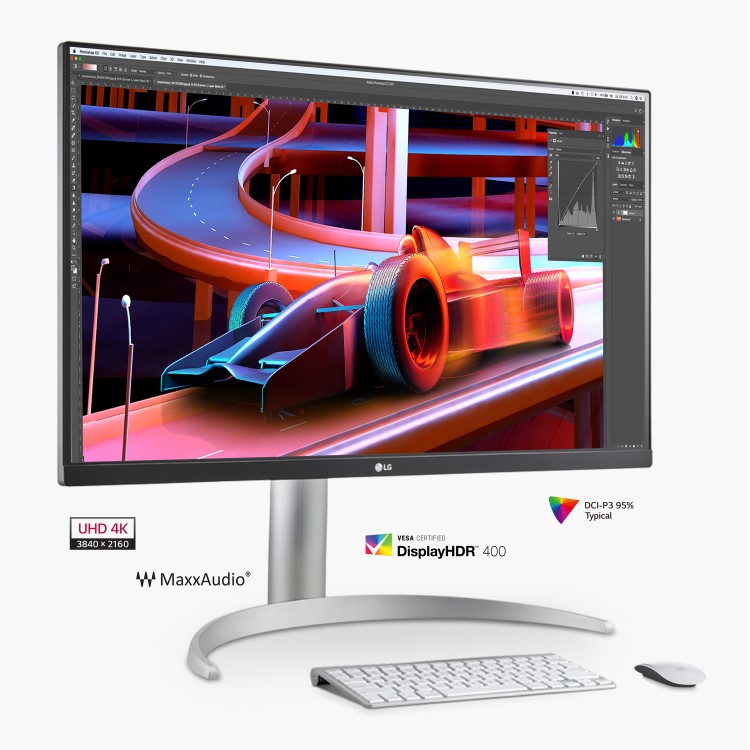 Refurbished LG 27UP85NP 27'' IPS 4K UHD USB-C Monitor