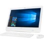 Refurbished ACER Z1-611 Intel Celeron J1900 2GHz 4GB RAM 1TB HDD Windows 10 19.5" Touchscreen All In One in White