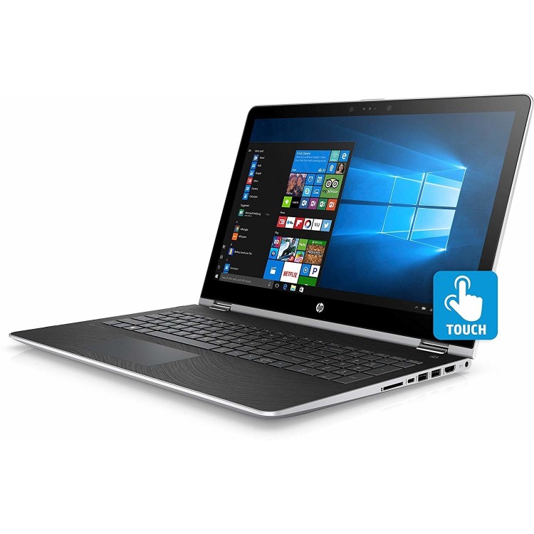 HP Pavillion x360 Intel Pentium 4415U 4GB 500GB 15.6 Inch Touchscreen Convertible Windows 10 Laptop