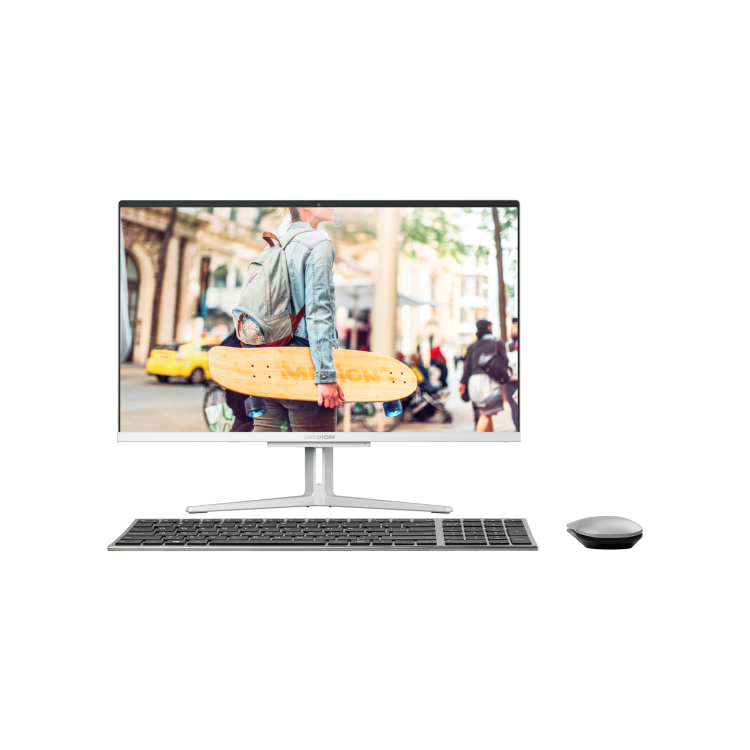 Medion Akoya E23403 Core i5-1035G1 8GB 512GB SSD 23.8 Inch Windows 10 All-in-One PC 