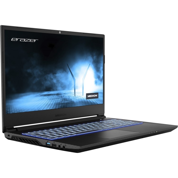Medion Erazer NB Crawler E25 AMD Ryzen 5 8GB 512GB RTX 3050 144Hz FHD 15.6 Inch Windows 11 Home Gaming Laptop