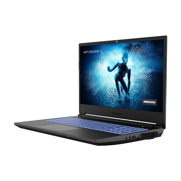 Refurbished Medion ERAZER Deputy P25 AMD Ryzen 5 5600H 16GB 512GB RTX 3060 144Hz 15.6 Inch Windows 11 Gaming Laptop