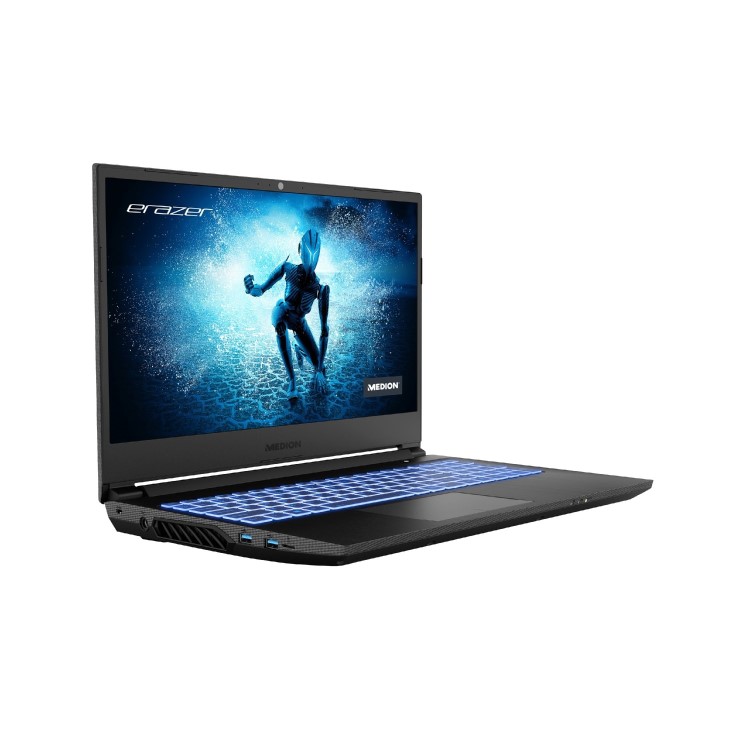 Refurbished Medion ERAZER Deputy P25 AMD Ryzen 5 5600H 16GB 512GB RTX 3060 144Hz 15.6 Inch Windows 11 Gaming Laptop