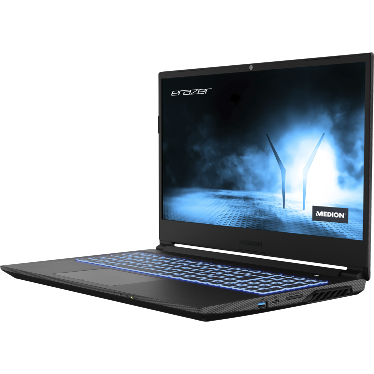 MEDION Erazer Crawler E25 Gaming Laptop AMD Ryzen 5 8GB 512GB SSD RTX 3050 144Hz 15.6 Inch Windows 11