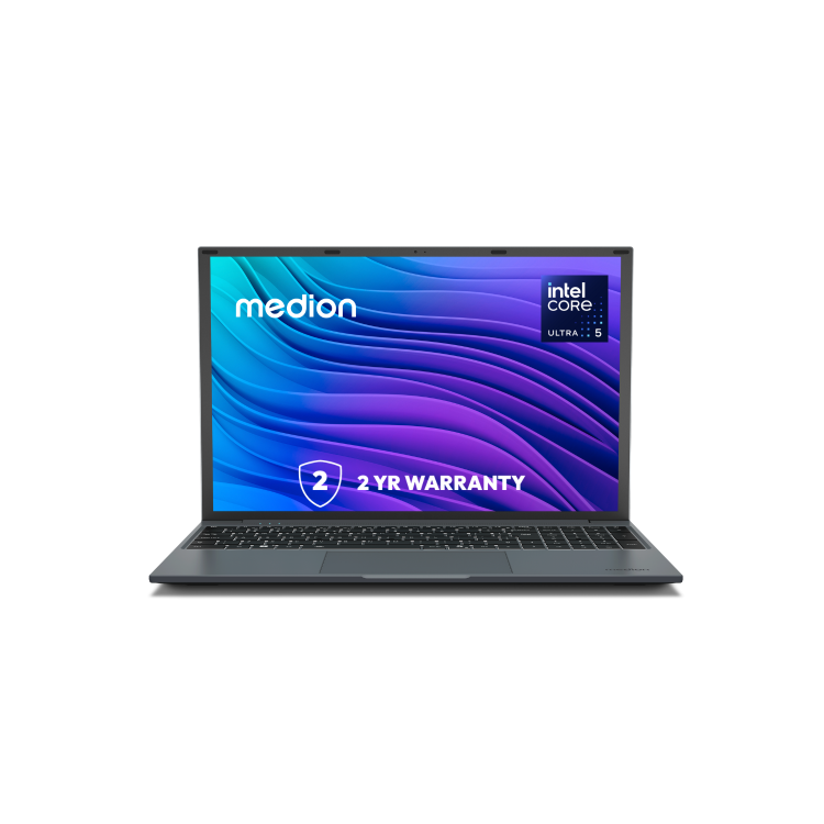 Medion Akoya Intel Core Ultra 5 16GB RAM 512GB SSD 15.6 Inch Windows 11 Laptop