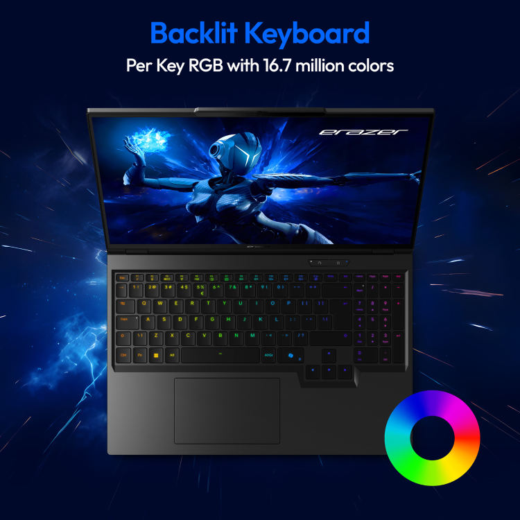 Medion ERAZER Beast 16 X1 Ultimate Intel Core Ultra 9 32GB RAM 2TB SSD RTX 5090 300Hz 16 Inch Windows 11 Gaming Laptop