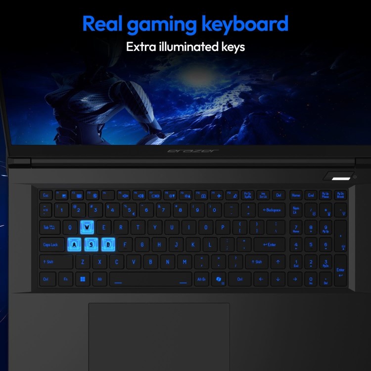 Medion ERAZER Scout 17 E1 Intel Core 5 16GB RAM 1TB SSD RTX 5050 144Hz 17.3 Inch Windows 11 Gaming Laptop