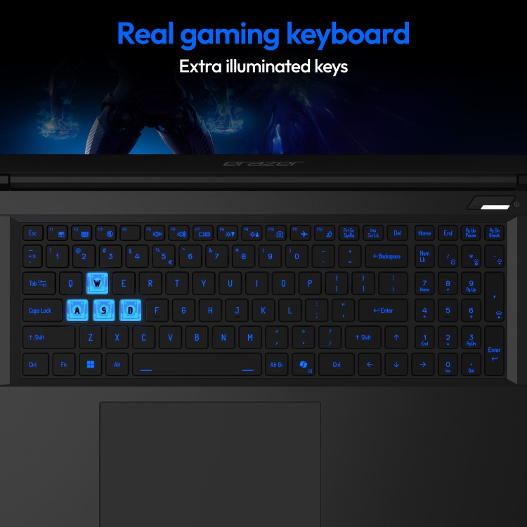 Medion ERAZER Defender 17 P1 Intel Core 5 32GB RAM 2TB SSD RTX 5060 144Hz 17.3 Inch Windows 11 Gaming Laptop