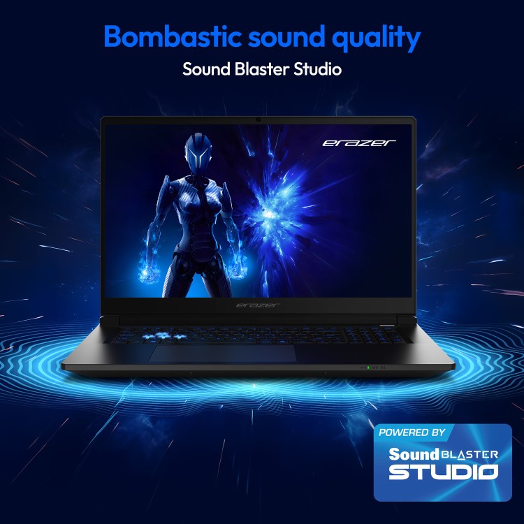 Medion ERAZER Defender 17 P1 Intel Core 5 32GB RAM 2TB SSD RTX 5060 144Hz 17.3 Inch Windows 11 Gaming Laptop