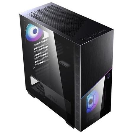 GRADE A1 - MSI MPG Sekira 100R Tempered Glass Mid Tower Case - Black