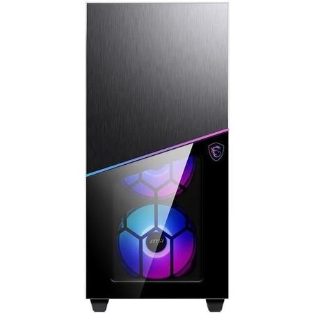 GRADE A1 - MSI MPG Sekira 100R Tempered Glass Mid Tower Case - Black