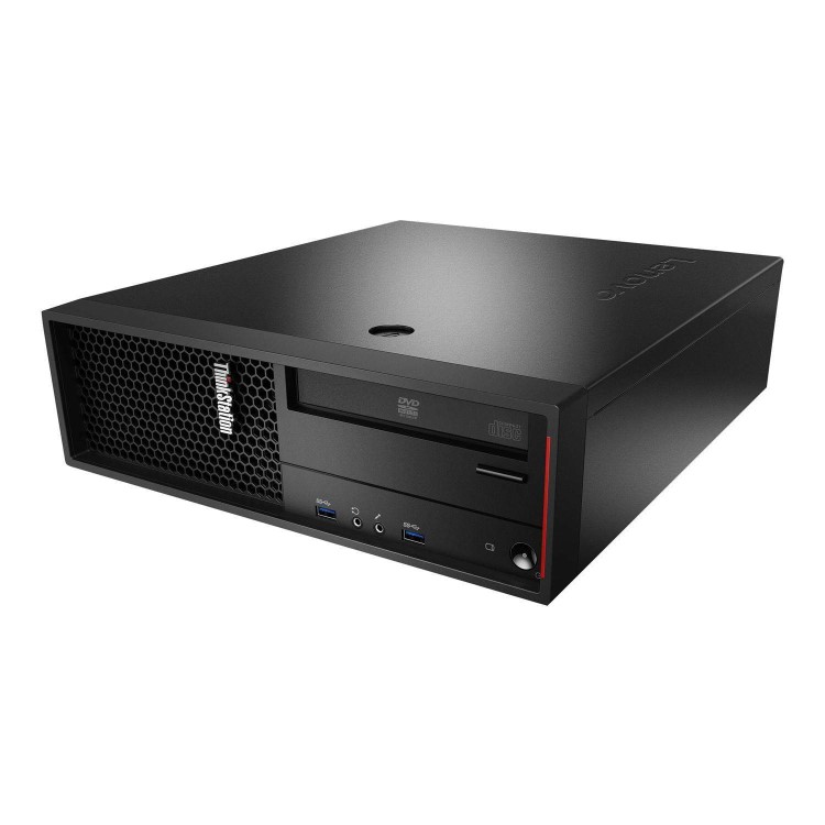 Lenovo ThinkStation P310 30AV - SFF - 1 x Xeon E3-1225V5 / 3.3 GHz - RAM 4 GB - HDD 500 GB - DVD-Writer - HD Graphics P530 - GigE - Win 10 Pro 64-bit / Win 7 Pro 64-bit downgrade -