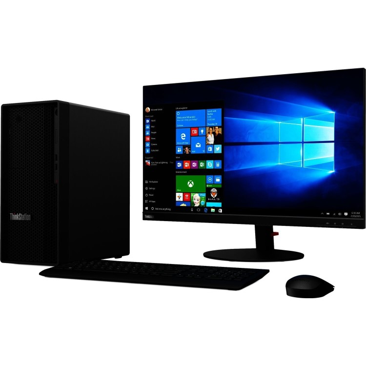 Lenovo ThinkStation P350 30E3 Intel Core i7-11700K - 16GB 512GB SSD Windows 10 Pro Workstation PC