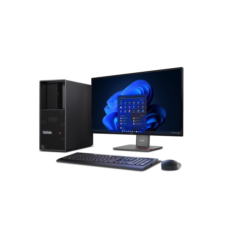 Lenovo ThinkStation P3 Tower Gen 2 Intel Core Ultra 7 265K 64GB 1TB SSD Windows 11 Pro Workstation PC