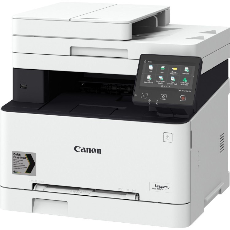 Canon i-SENSYS MF643Cdw A4 Multifunction Colour Laser Printer