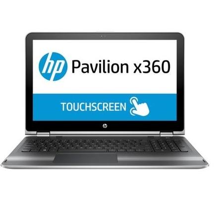 Refurbished HP Pavilion x360 15-bk057na 15.6" Intel Core i3-6100U 2.3GHz 8GB 1TB Touchscreen Convertible Windows 10 Laptop 