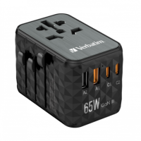 Verbatim UTA-05 GaN III 65W Universal Travel Adapter Verbatim UTA-05 GaN III 65W Universal Travel Adapter