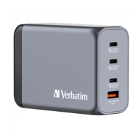 Verbatim 240W 4-Port GaN Wall Charger Verbatim 240W 4-Port GaN Wall Charger
