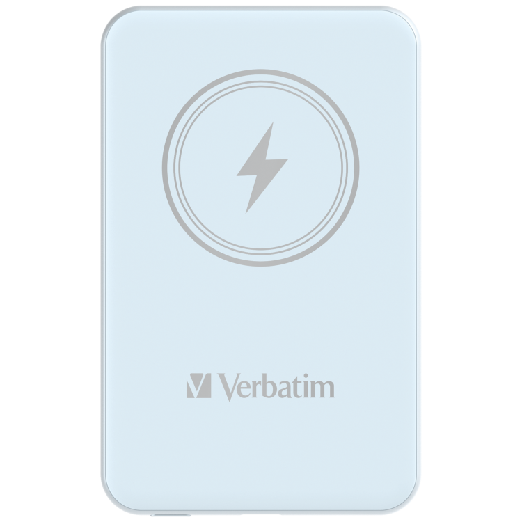 Verbatim Charge ´n´ Go 5000mAh Magnetic Wireless Power Bank Blue