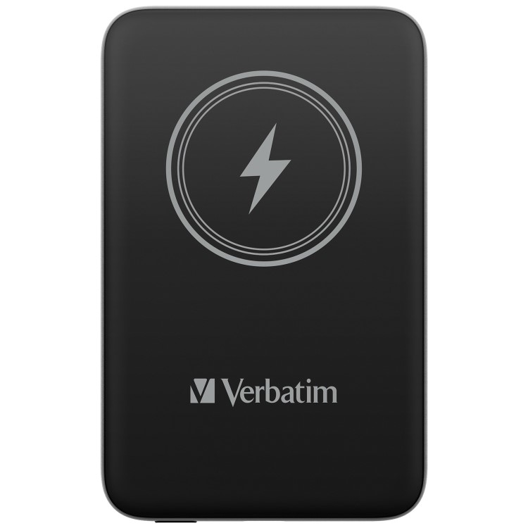 Verbatim Charge ´n´ Go 10000mAh Magnetic Wireless Power Bank Black