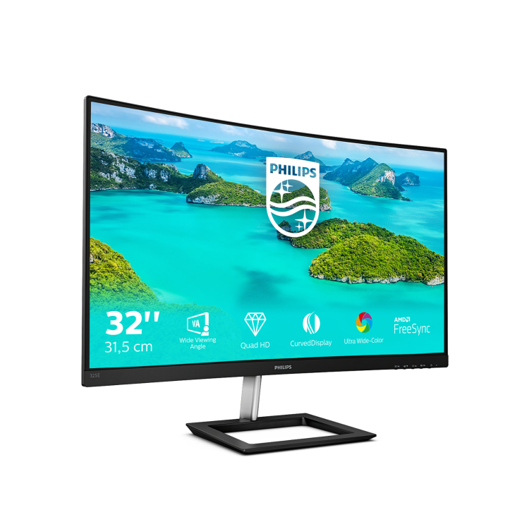 Philips E-Line 325E1C 32" VA QHD Curved Monitor