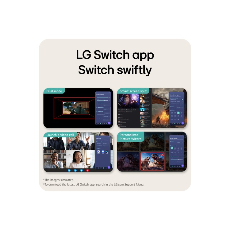LG UltraGear G6 32" IPS QHD 200Hz 1ms Gaming Monitor