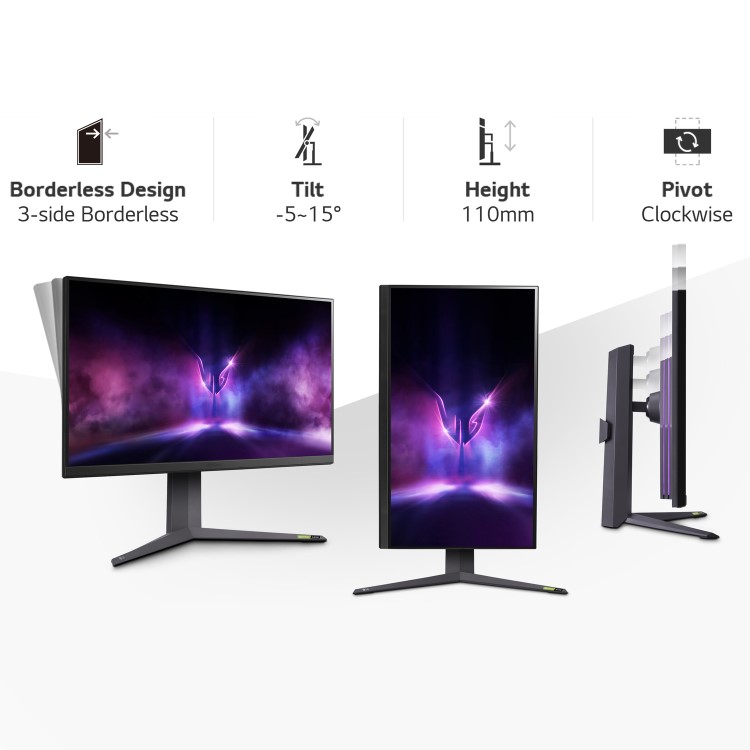 LG UltraGear 32GR93U 32" IPS 4K UHD 144Hz 1ms Gaming Monitor