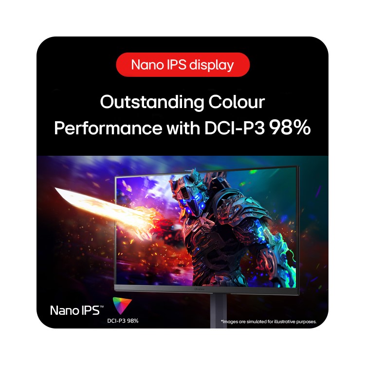 LG UltraGear 32GS85Q 32" Nano IPS QHD 180Hz 1m Gaming Monitor