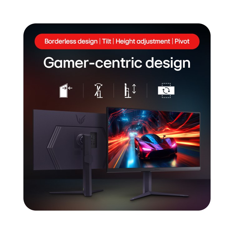 LG UltraGear 32GS85Q 32" Nano IPS QHD 180Hz 1m Gaming Monitor