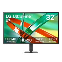 LG UltraFine U7 32" VA 4K UHD Height-Adjustable USB-C Monitor