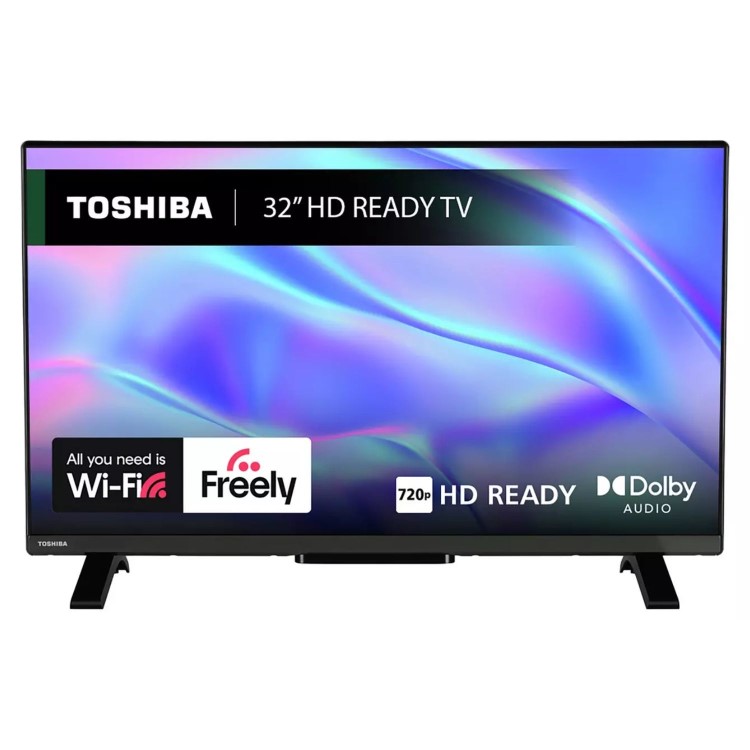 Toshiba 32 Inch Smart HD Ready HDR DLED Freely TV