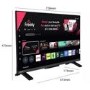 Toshiba 32 Inch Smart HD Ready HDR DLED Freely TV