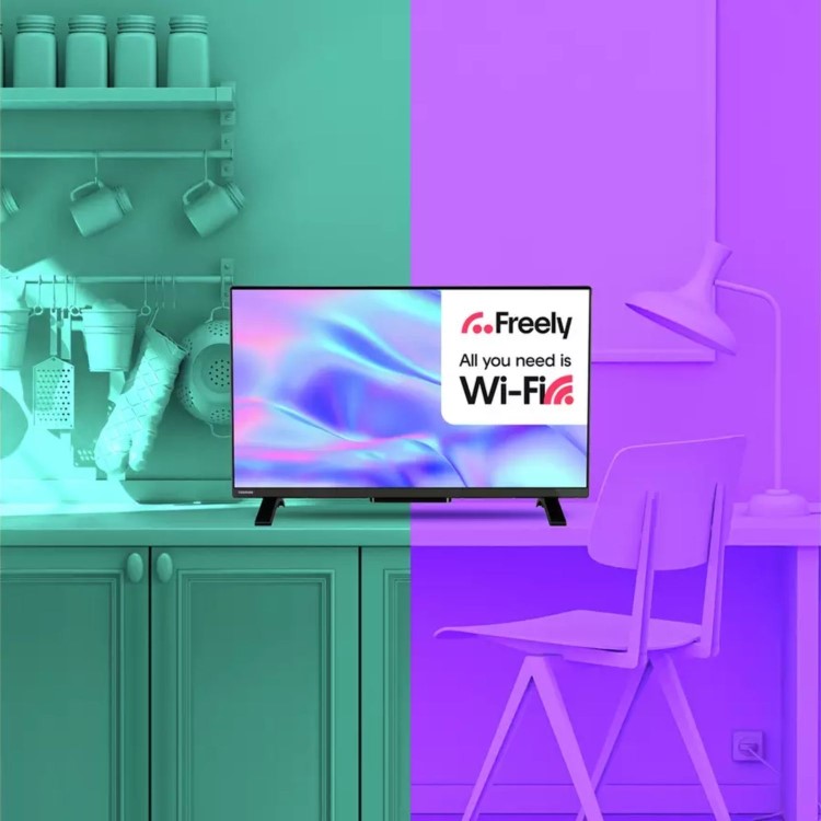Toshiba 32 Inch Smart HD Ready HDR DLED Freely TV
