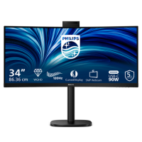 Philips 3000 Series 34B2U3600CH 34" VA WQHD 120Hz USB-C KVM Curved Monitor