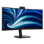Philips 3000 Series 34B2U3600CH 34" VA WQHD 120Hz USB-C KVM Curved Monitor
