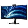 Philips 3000 Series 34B2U3600CH 34" VA WQHD 120Hz USB-C KVM Curved Monitor