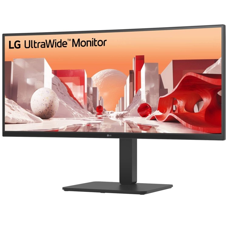 LG 34BA85QE 34" IPS QHD USB-C Webcam UltraWide Curved Monitor