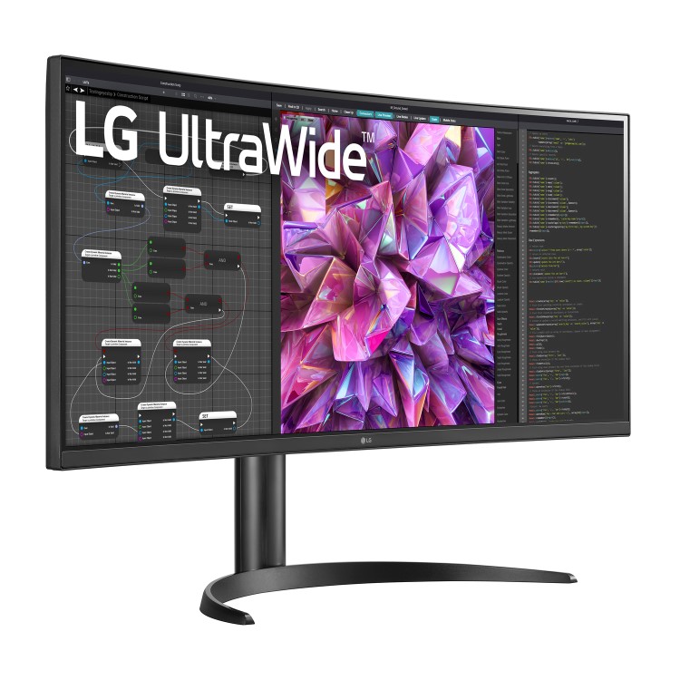 LG UltraWide 34WQ75C 34" IPS QHD Curved USB-C Monitor