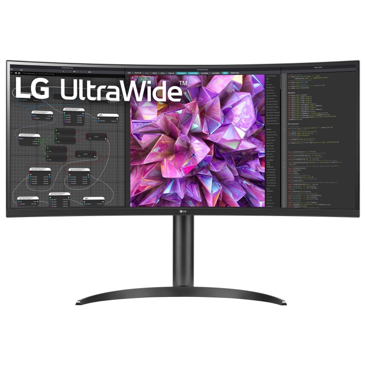 LG UltraWide 34WQ75C 34" IPS QHD Curved USB-C Monitor