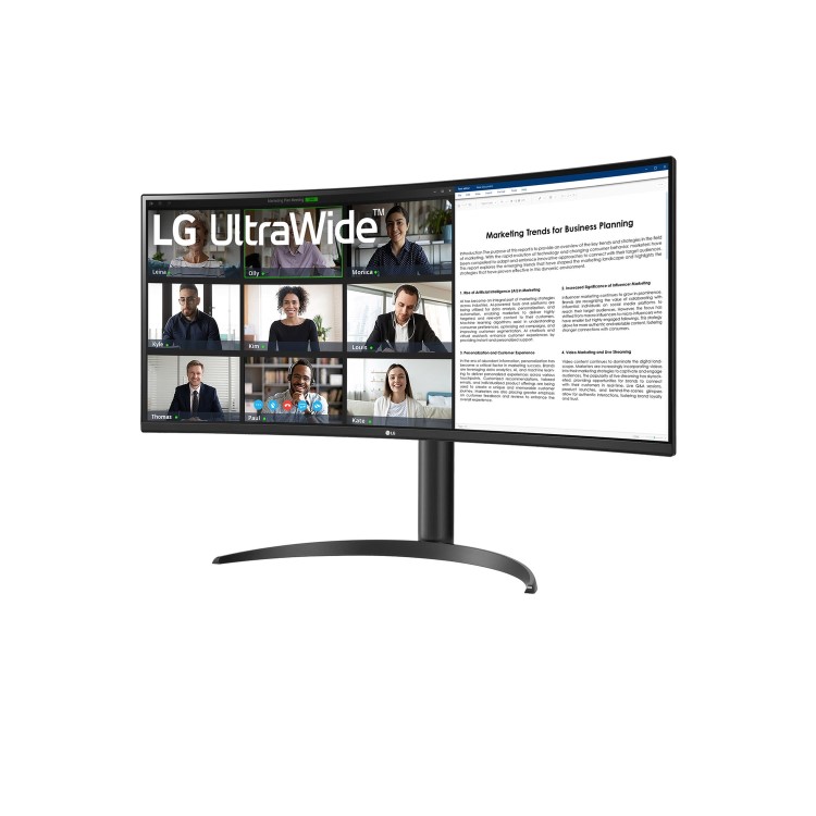Refurbished LG 34WR50QK 34" VA Full HD UltraWide Curved Monitor
