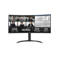 Refurbished LG 34WR50QK 34" VA Full HD UltraWide Curved Monitor