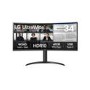 Refurbished LG 34WR50QK 34" VA Full HD UltraWide Curved Monitor