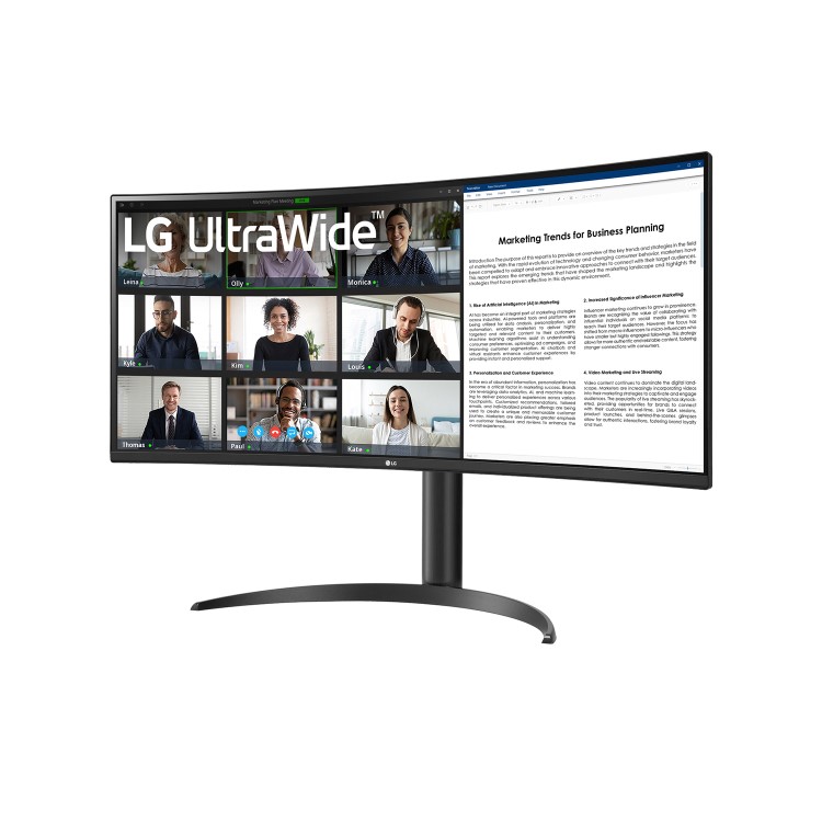LG 34WR55QK 34" VA WQHD 100Hz USB-C UlraWide Monitor 