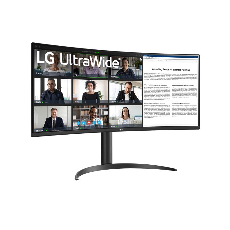 LG 34WR55QK 34" VA WQHD 100Hz USB-C UlraWide Monitor 