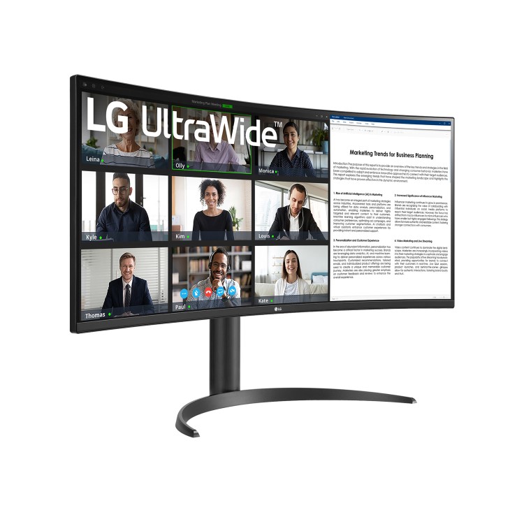 LG 34WR55QK 34" VA WQHD 100Hz USB-C UlraWide Monitor 
