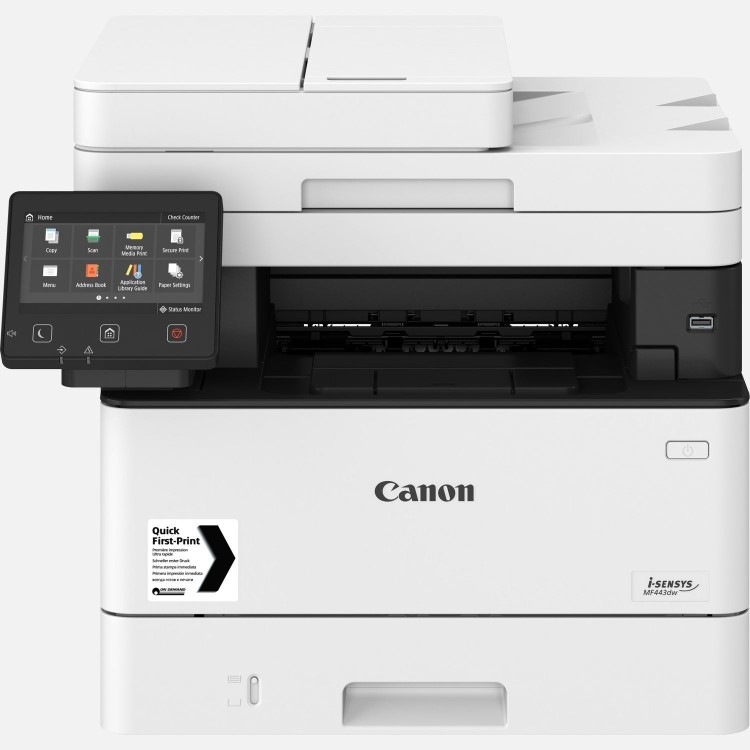 Canon i-SENSYS MF443dw A4 Multifunction Mono Laser Printer