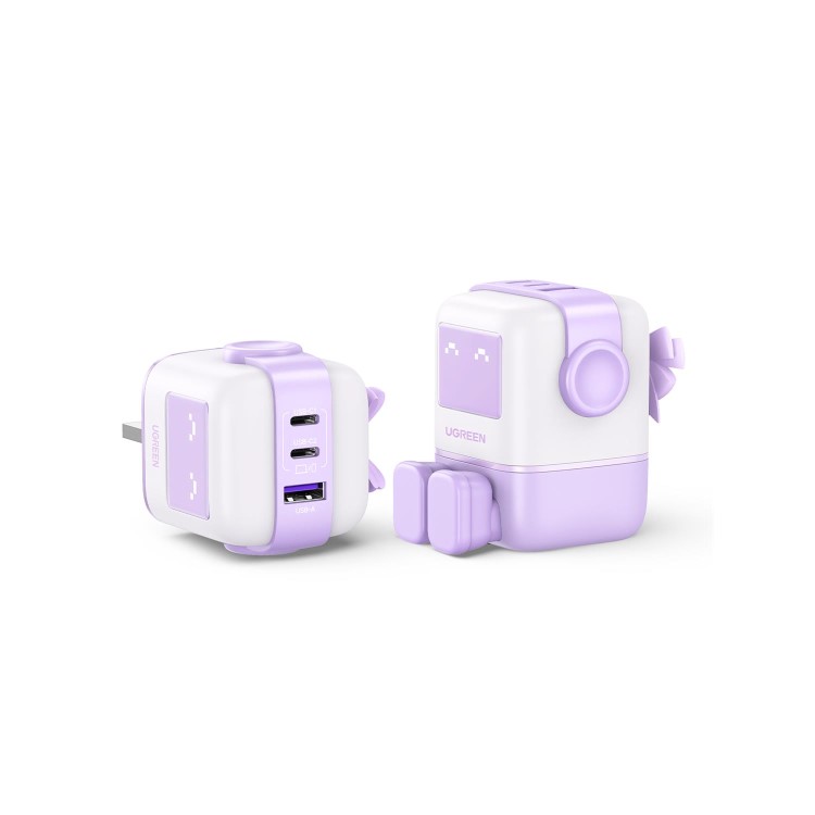Ugreen Uno 65W 3-Port GaN Charger - Pink