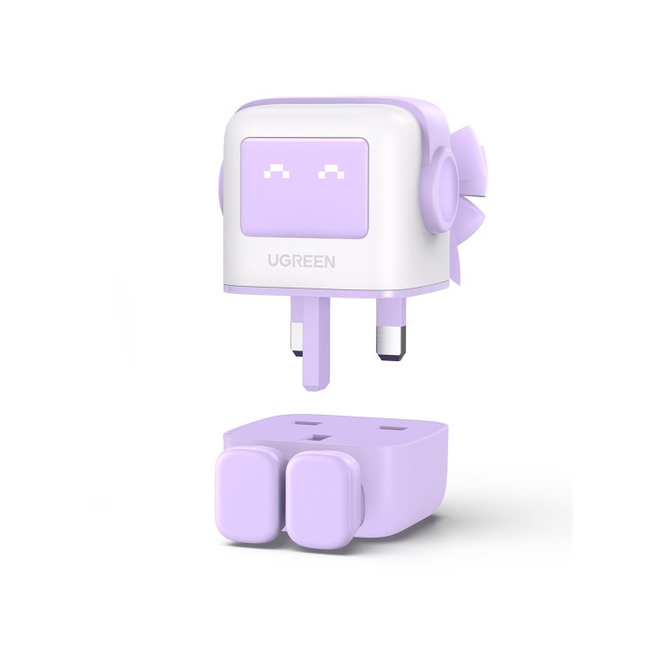 Ugreen Uno 65W 3-Port GaN Charger - Pink