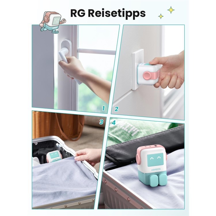 Ugreen Uno 65W 3-Port GaN Charger - Blue